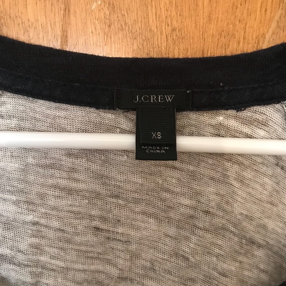 j crew baseball tee - Picture 2 of 2